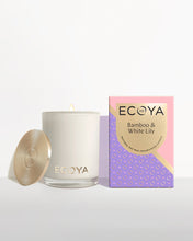 Load image into Gallery viewer, Ecoya Greatest Hits 2024- Bamboo &amp; White Lily Madison Candle
