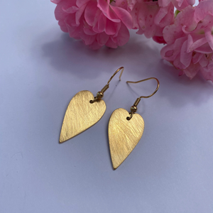 Fabuleux Vous Amour Yellow Gold Earrings Small