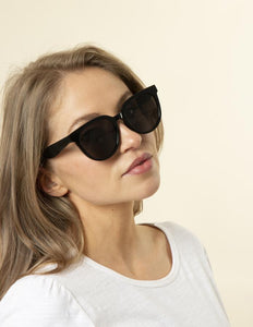 Stella & Gemma Ophela Sunglasses Shiny Black