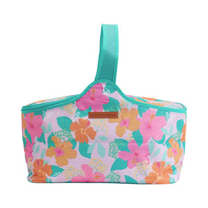 Annabel Trends Picnic Cooler Bag Hibiscus