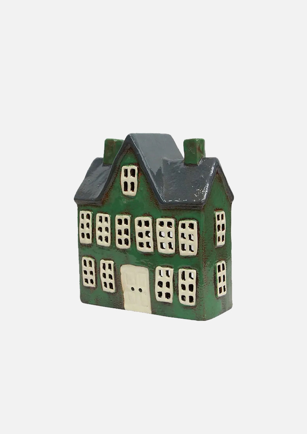 French Country Collections Alsace Tea Light Manor Green