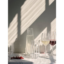 Load image into Gallery viewer, Broste Stripe White Wine Glass set of 4
