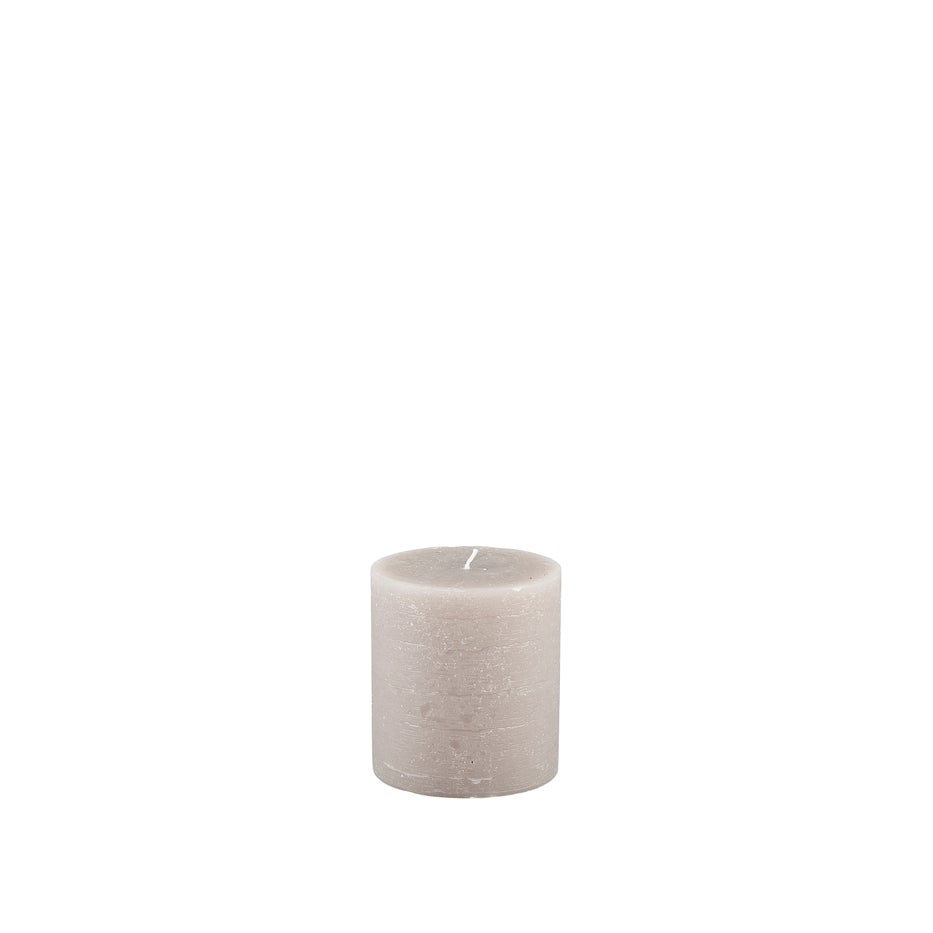 Broste Candle Pillar H110- Linen