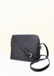 La Lupa Claudia Crossbody- Black