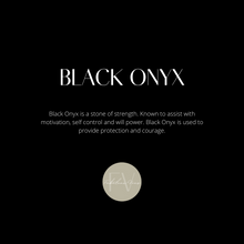 Load image into Gallery viewer, Fabuleux Vous La Stele Black Onyx Hook Earrings Petite
