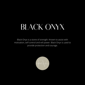 Fabuleux Vous La Stele Black Onyx Necklace Petite
