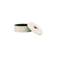 Load image into Gallery viewer, Maytime Bee Bone Box Oval- Cream

