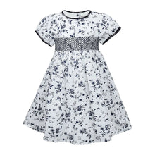 Load image into Gallery viewer, Arthur Ave Classic Navy Smock Dress

