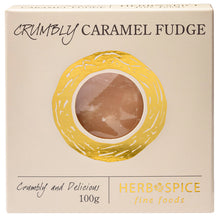 Load image into Gallery viewer, Herb &amp; Spice Crumbly Caramel Fudge
