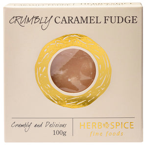 Herb & Spice Crumbly Caramel Fudge