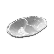 Load image into Gallery viewer, LeForge Melamine Pearl Double Serving Bowl
