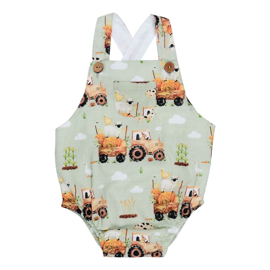 Arthur Ave Farm Life Overalls