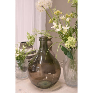 Maytime Venus Glass Vase Short- Clear