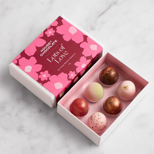 House of Chocolate Mother's Day "Lots of Love" Bonbon Selection 6pk