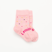 Load image into Gallery viewer, Lamington Baby Crew Socks- Hundreds &amp; Thousands
