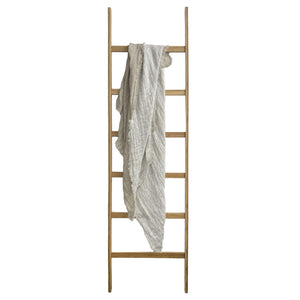 Linens & More Kent Throw 125x150cm- White/Natural