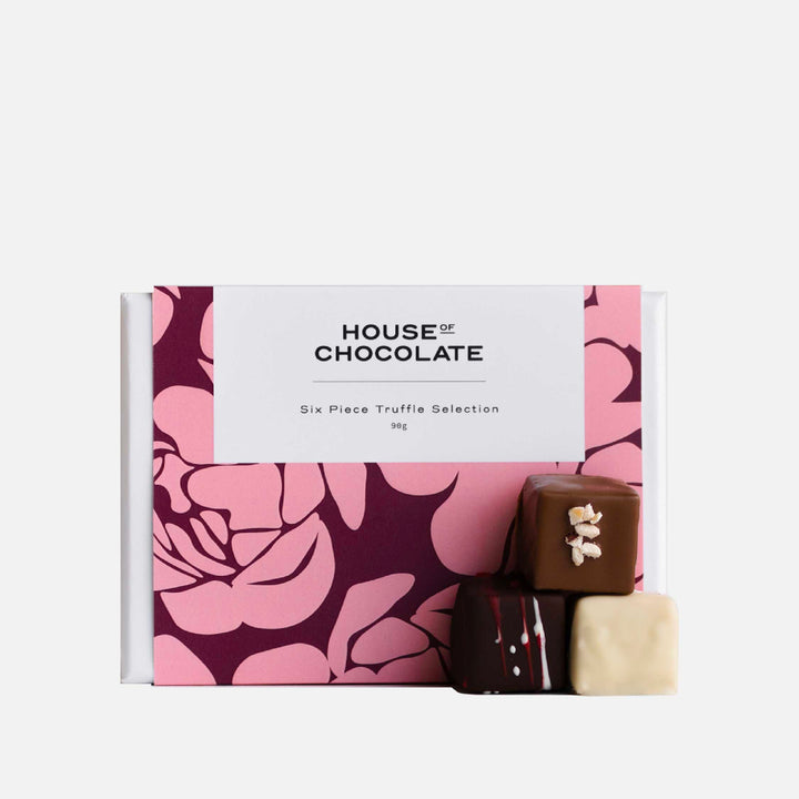 House of Chocolate Mother's Day Mixed Truffle Selection 6pk