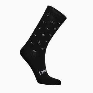 Lamington Merino Wool Crew Socks- Thorn