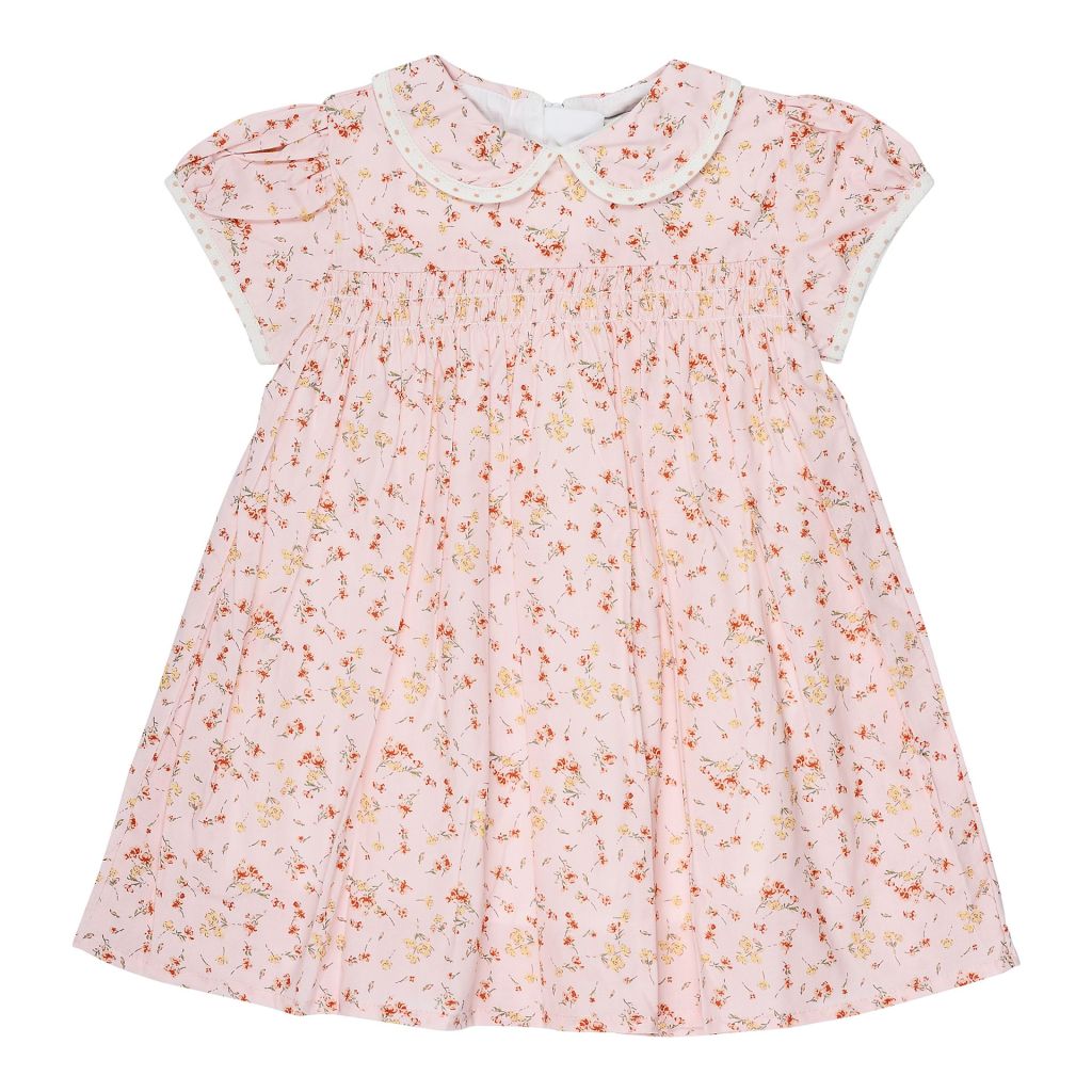 Arthur Ave Peach Rose Frock Dress