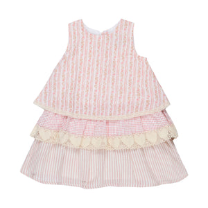 Arthur Ave London Pink Soft Pink Toddler Dress