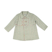 Load image into Gallery viewer, Arthur Ave Tweed Mint Coat
