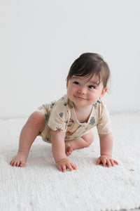 Burrow & Be Jungle Stamp Alex Romper