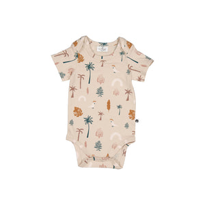 Burrow & Be Jungle Stamp Bodysuit/ Onesie