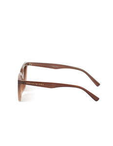 Stella & Gemma Willow Sunglasses Brown Gradient