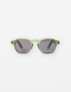 Stella & Gemma High Line Sunglasses- Matte Green