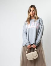 Load image into Gallery viewer, Stella &amp; Gemma Sunday Sweater Grey Marle Paris
