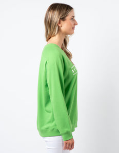 Stella & Gemma Classic Sweater- Pear S&G Logo