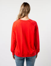 Load image into Gallery viewer, Stella &amp; Gemma Classic Sweater- Flame with Queen of Hearts
