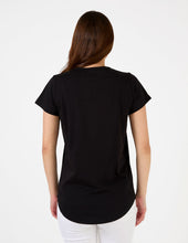 Load image into Gallery viewer, Stella &amp; Gemma Black Icon Stripe T-Shirt
