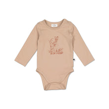 Load image into Gallery viewer, Burrow and Be Baxter Long Sleeve Bodysuit- Latte
