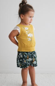 Burrow and Be Summer Floral Fleur Singlet