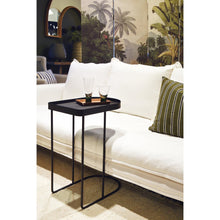 Load image into Gallery viewer, Maytime Studio Lana Sofa Side Table Black
