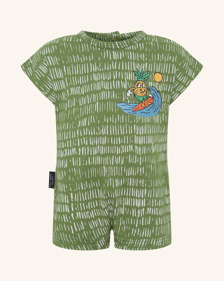 Tiny Tribe Surf Paradise Romper