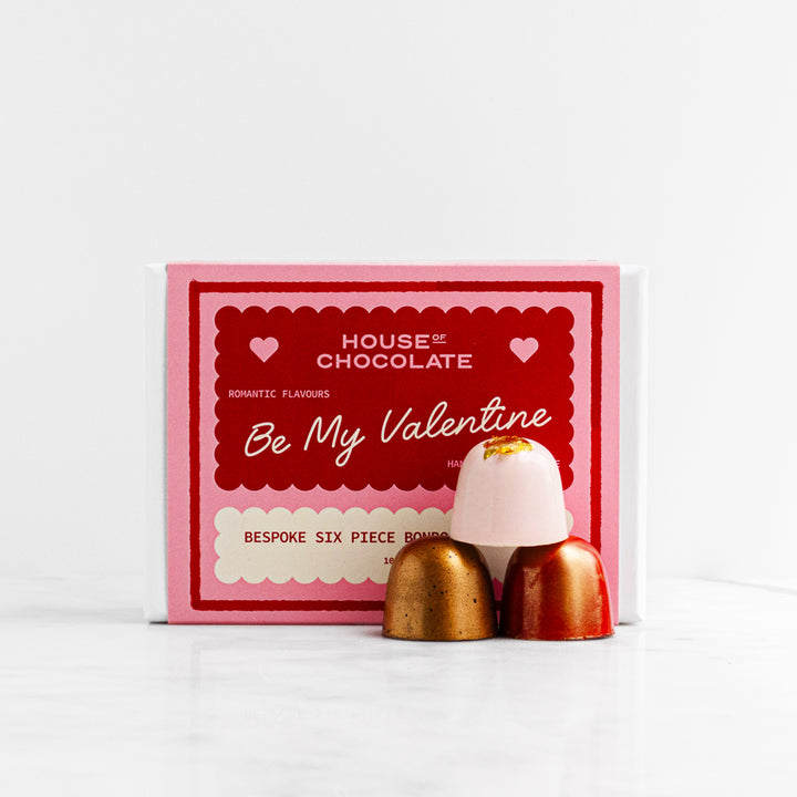 House of Chocolate Valentine Bonbons 6pk