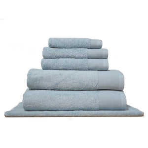 Seneca Vida Organic Towels in Powder Blue