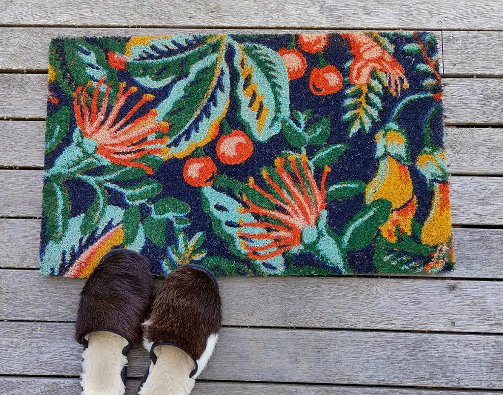 Pohutukawa & Kowhai Doormat