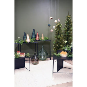 Maytime Glass Tree Large- Metallic Forest Green