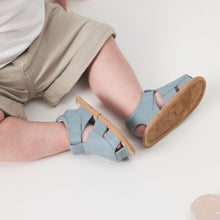 Load image into Gallery viewer, Pretty Brave Baby Milo Sandal in Seafoam
