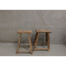 Load image into Gallery viewer, CC Interiors Antique Wooden Stool
