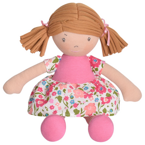 Bonikka Lil'l Fran, Light Brown Hair, Pink and Floral Dress