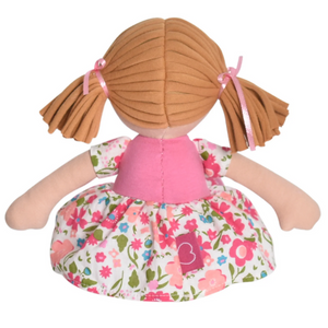 Bonikka Lil'l Fran, Light Brown Hair, Pink and Floral Dress