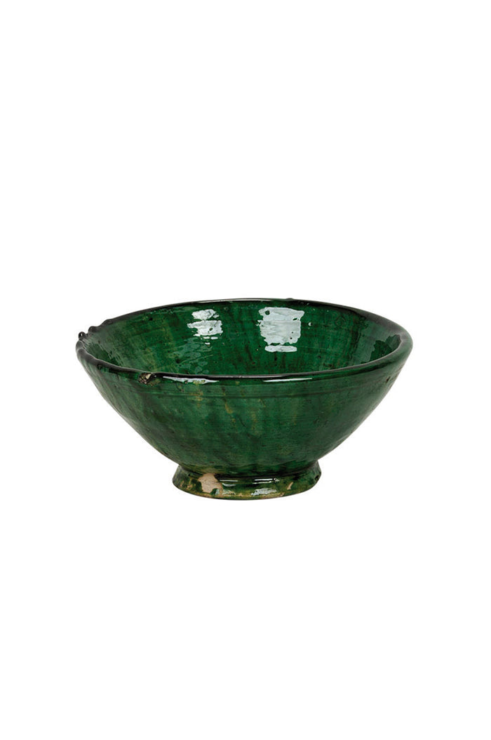Bianca Lorenne Moroccan Green Bowl- Medium