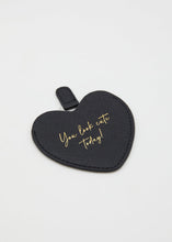 Load image into Gallery viewer, Stella &amp; Gemma Black Heart Compact Mirror
