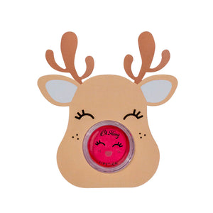 Oh Flossy- Lipstick Stocking Stuffer- Rudolph Blue Ears