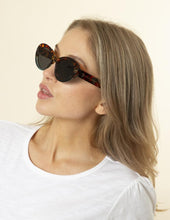 Load image into Gallery viewer, Stella &amp; Gemma Ruby Navy Tort Sunglasses

