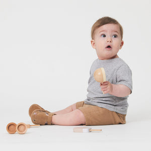 Pretty Brave Baby Milo Sandal in Tan